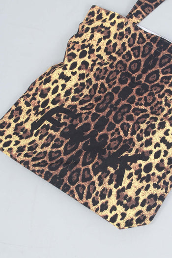 Borsa Mare Canvas Fantasia Animalier - 5