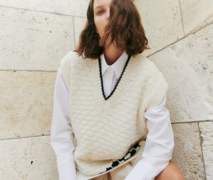 Maglia 421392 Nero su Progetto Seta