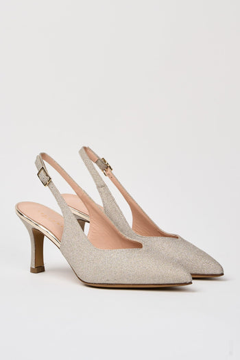 Slingback Platino Donna - 2