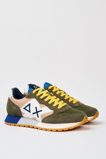 Sneaker Militare/beige Uomo - 2