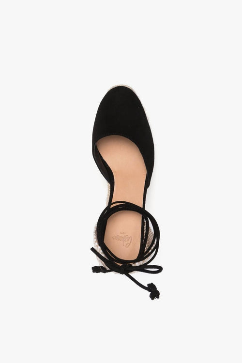 Scarpa Nero Donna Espadrillas Tacco 9.5 cm - 2