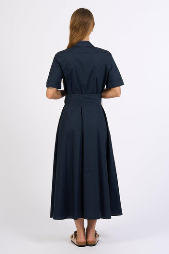 Abito Chemisier Blu Donna - 3