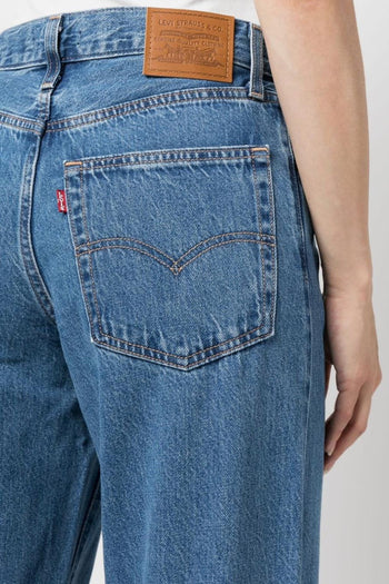 Jeans Denim Donna dritti Baggy Dad - 3
