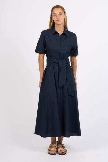 Abito Chemisier Blu Donna - 7
