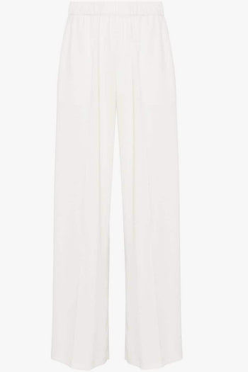 Pantalone Bianco Donna a palazzo - 5