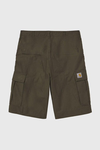 Wip Regular Cargo Short Verde Militare Uomo - 4