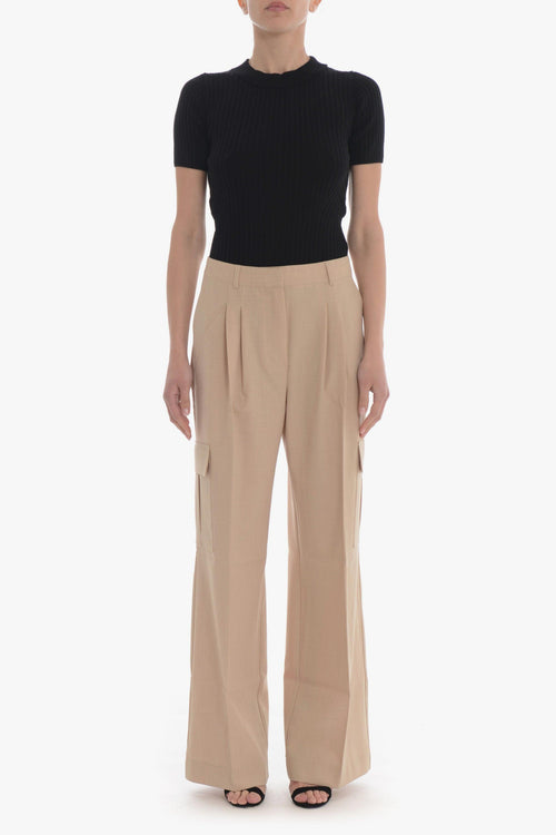 Pantalone Donna con pieghe