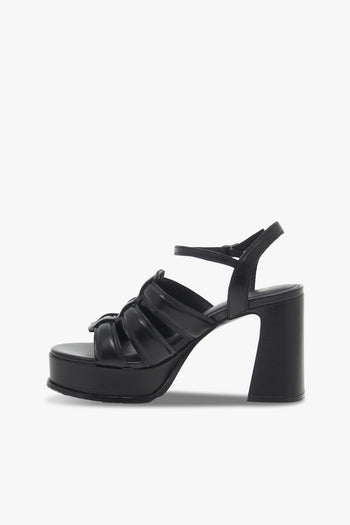 Sandalo con tacco - nero Donna Sandalo con tacco - 3