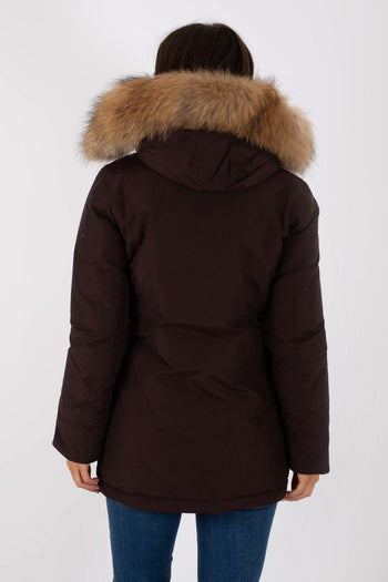 Arctic Parka 2 Tasche Marrone Donna - 3