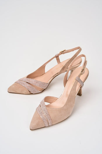 Slingback Cipria/galassia Donna - 7