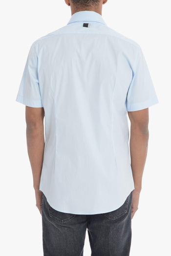 Camicia Azzurro Uomo classica - 3