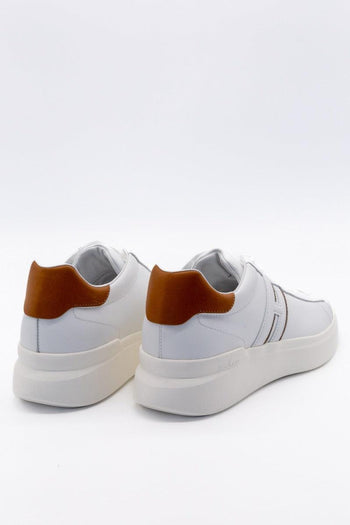 Sneaker H580 H Slash Bianco/cuoio Uomo - 5