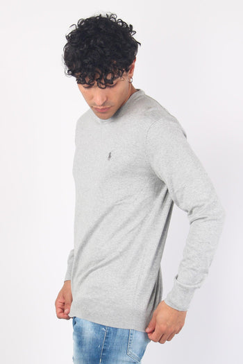 Girocollo Cotone Slim Fit Andover Heather - 5