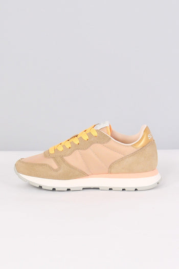 Sneaker Ally Solid Nylon Beige - 4