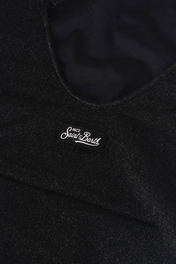 Costume Intero Lurex Nero - 9