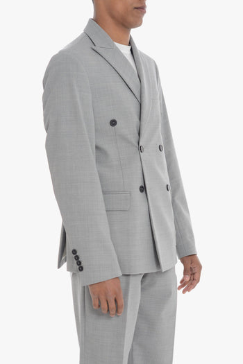 Giacca Grigio Uomo doppiopetto - 2