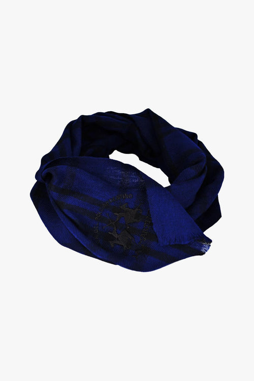 La Foulard Stola Blu Donna