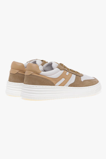 Sneaker Basket H630 in pelle e nabuck - 3