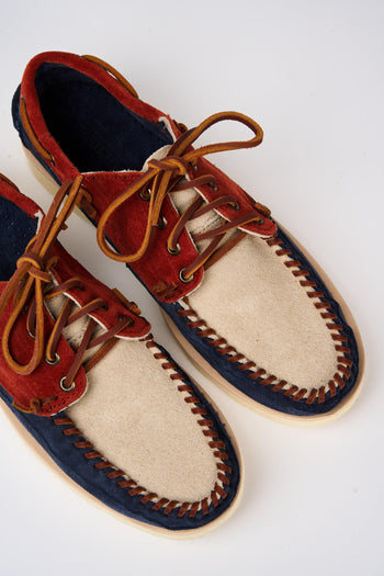 Mocassino Blue Dk Denim- Brandy- Birch Uomo - 3