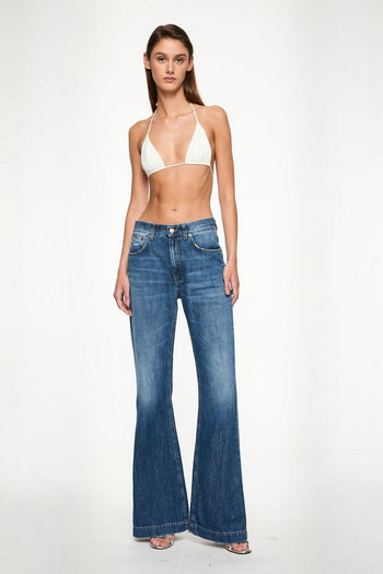 Olivia Jeans Denim Scuro Donna - 3