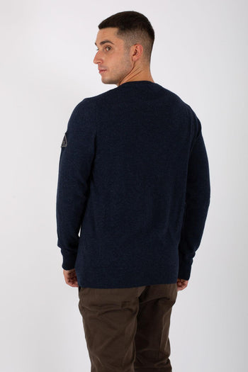 Pull G/c Wool & Cashmere Blu Uomo - 3