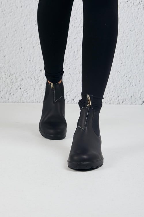 Boot Black Leather Nero Donna - 2