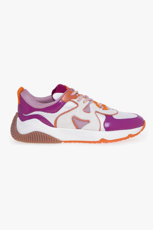 Sneaker H597 in vernice e mesh