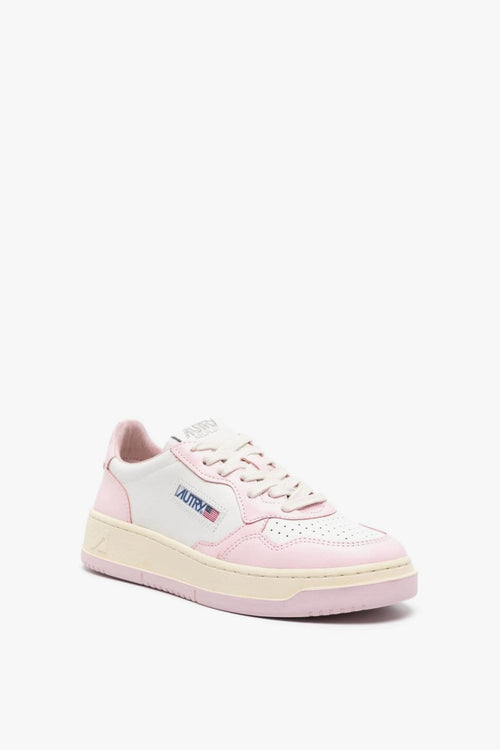 Scarpa Bianco Rosa Donna Medalist Low Bicolore - 2