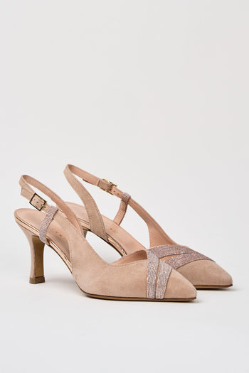 Slingback Cipria/galassia Donna - 2