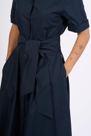 Abito Chemisier Blu Donna - 4
