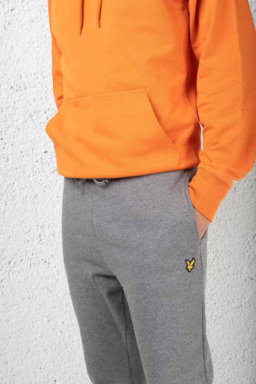 Pantalone In Felpa Grigio Uomo