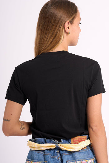 Saint Barth T-shirt Fiorucci Nero Donna - 5