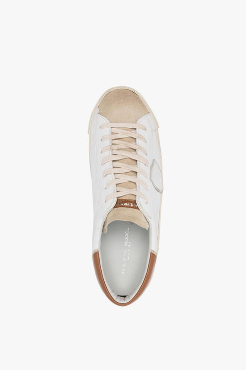 Scarpa Beige Uomo classiche con logo - 2