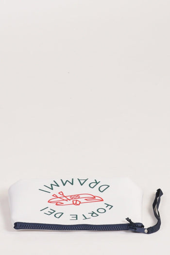 Saint Barth Pochette Stampa Bianco Donna - 5