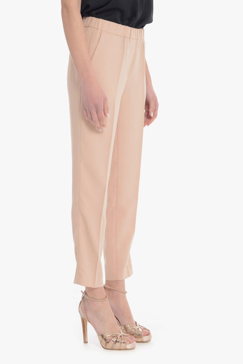 Pantalone Beige Donna a Sigaretta - 2