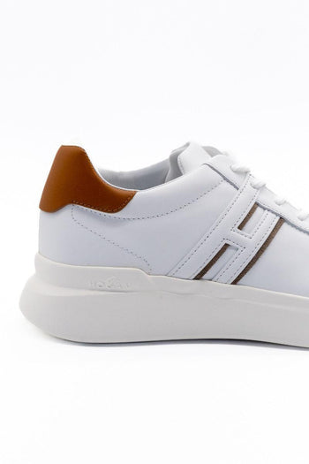 Sneaker H580 H Slash Bianco/cuoio Uomo - 3