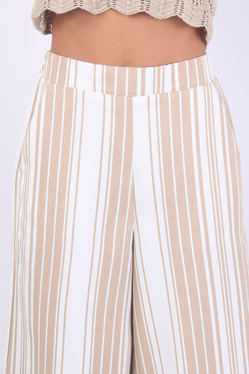 Pantalone Coulisse Riga Panna/beige - 8