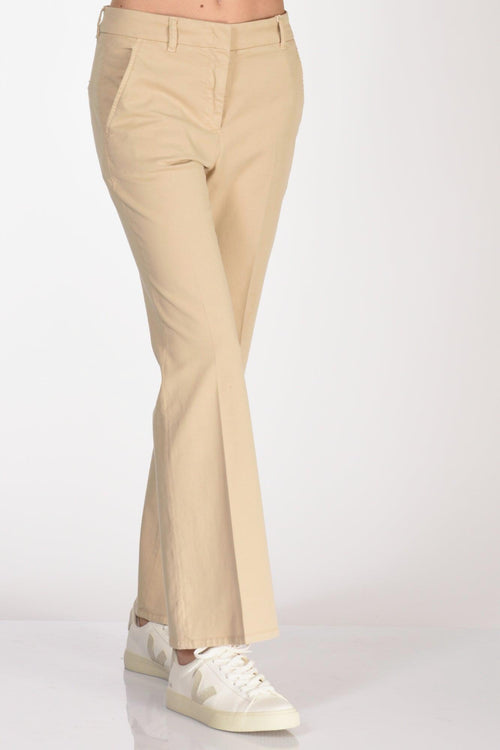 Slowear Pantalone Aylen Beige Donna