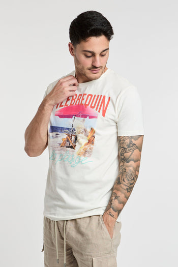 T-shirt con stampa in cotone - 4