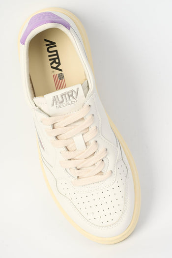 Sneaker Medalist AULW-LL59 Bianco/lilla Donna - 6