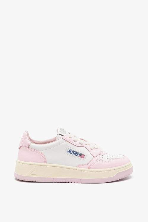 Scarpa Bianco Rosa Donna Medalist Low Bicolore