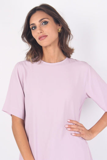 Casacca Crepe Viscosa Lilla - 8