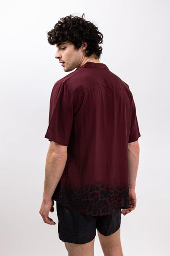 Men Bowling Shirt Short Sleeve Uomo - 3