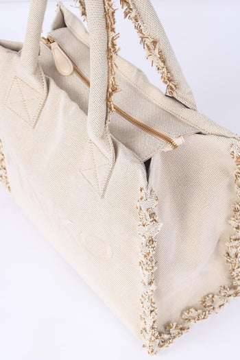 Shopping Canvas Beach Sabbia/gold - 6