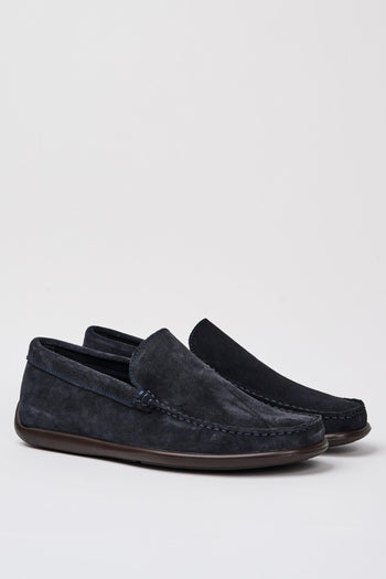 Mocassino Blu Uomo - 2