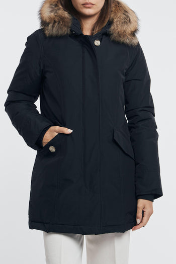 Artic Raccoon Parka Blu Donna - 4