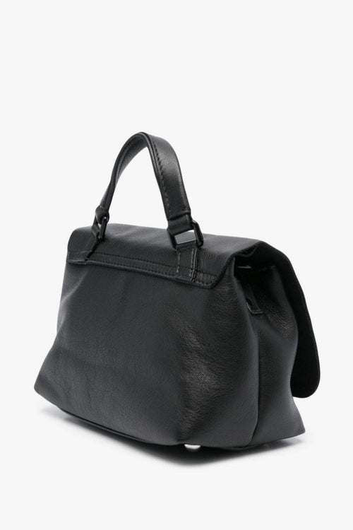 Borsa Nero Donna Postina Piuma Pillow Baby