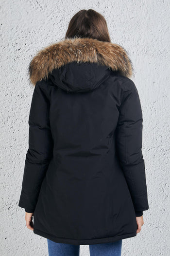 Arctic Parka 2 Tasche Nero Donna - 8