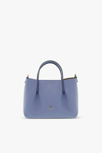 Borsa a mano CANDY MINI TOTE BAG in pelle azzurro Donna Borsa a mano