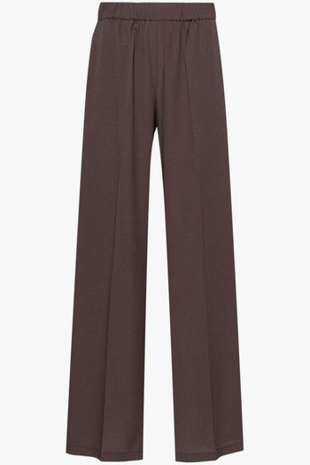 Pantalone Marrone Donna a palazzo - 5